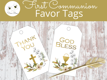 Image of First Communion Gift Tags