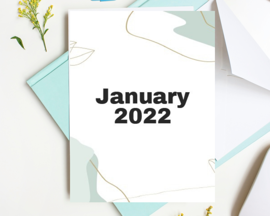 print at home 2022 Discbound Planner Refill