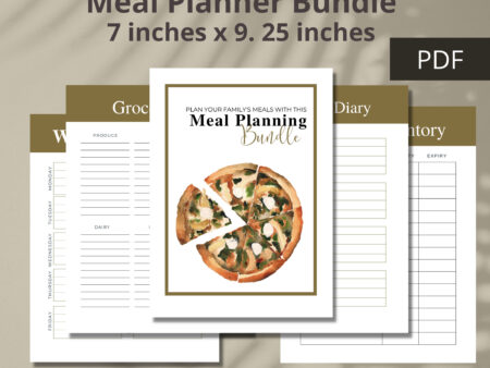 Weekly Meal Plan Template PDF
